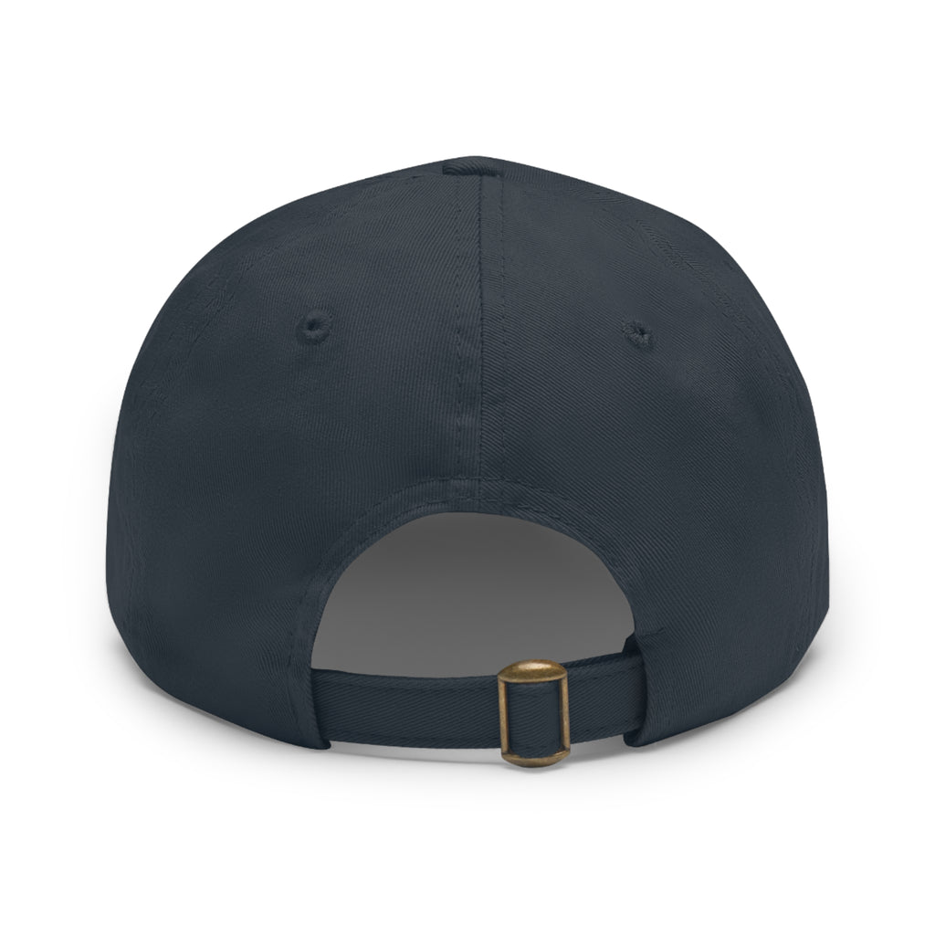 Dad Hat with Leather Patch - 'Another Level' Motivational Cap